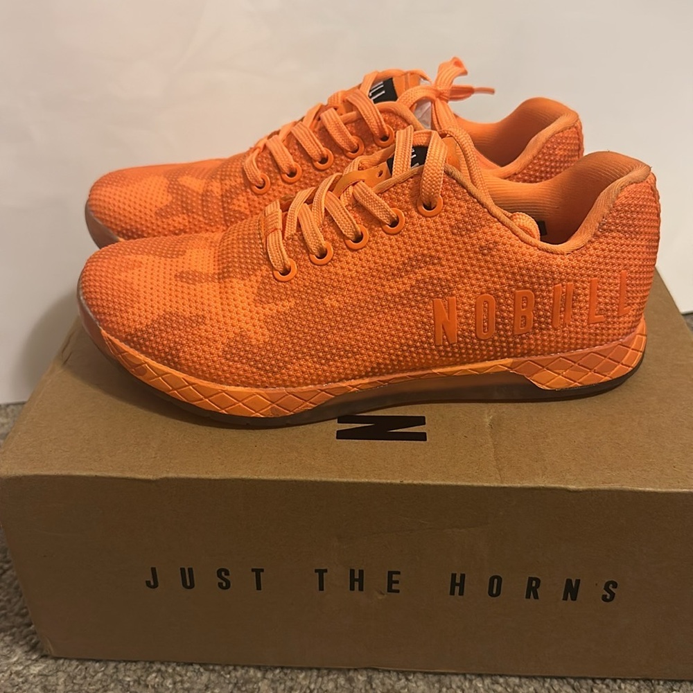 NOBULL Orange Athletic Sneakers